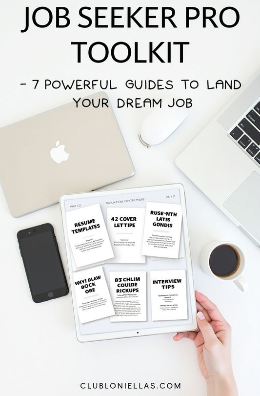 Job Seeker Pro Toolkit  (7 Must-Have PDFs)