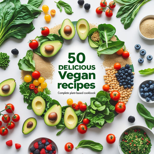 Complete Vegan Recipe Collection - 50 Plant-Based Meals PDF